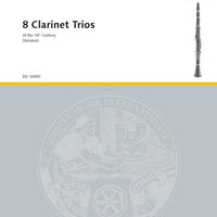 8 Clarinet Trios - Performing Score