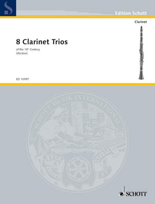 8 Clarinet Trios - Performing Score