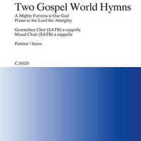 Two Gospel World Hymns - Score