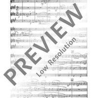 Suite en Quatuor - Full Score