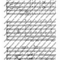 Symphony A major - Score