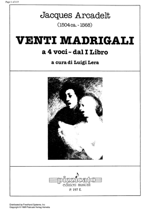 Venti Madrigali - Twenty Madrigals