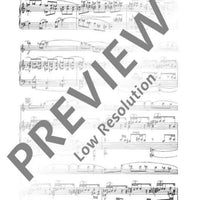 Clarinet Concerto - Piano Score and Solo Part