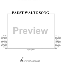 Faust Waltz Song