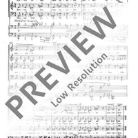 Apparebit repentina dies - Choral Score