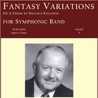 Fantasy Variations on a Theme of Paganini - Bb Clarinet 2