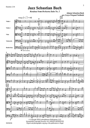 Jazz Sebastian Bach - Full Score