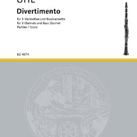 Divertimento - Score