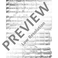 Suite en Quatuor - Full Score