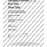 Three Trios - Score and Parts