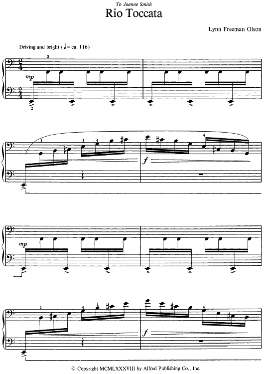 Rio Toccata