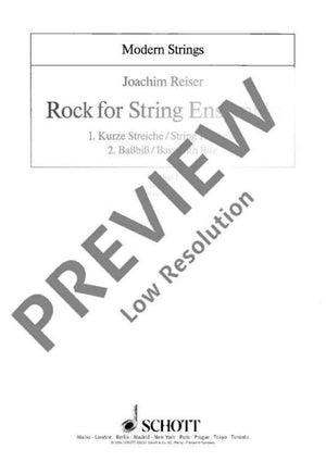 Rock for String Ensemble - Violin I