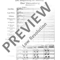 Tannhäuser - Full Score