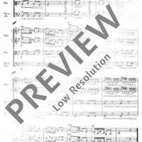 Symphony with fugue G Minor - Score