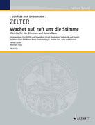 Wachet auf, ruft uns die Stimme - Score