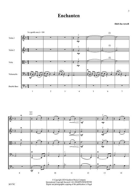 Enchanten - Full Score