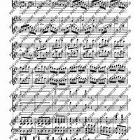 Bravura variations in G major - Score and Parts