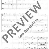 Quartet for violoncellos - Score and Parts