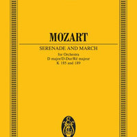 Serenade D major (Finalmusik) and March in D major - Full Score