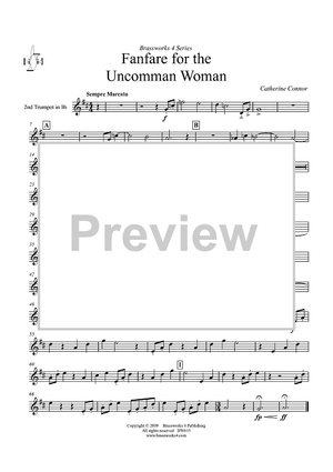 Fanfare for the Uncomman Woman - Trumpet 2 in B-flat