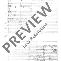 Arien des Orpheus - Full Score