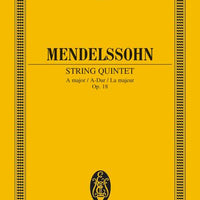 String Quintet A major - Full Score