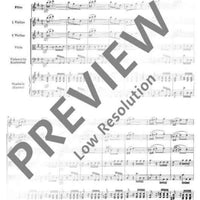 Concerto No. 4 G Major - Score