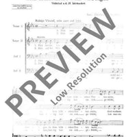 Zwei französische Vokslieder - Choral Score