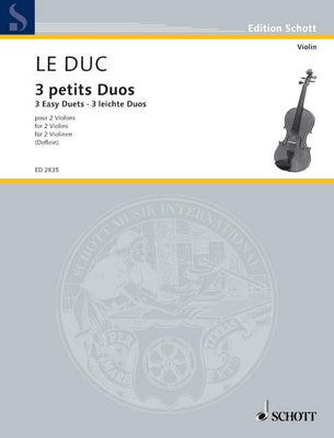 3 Easy Duets - Performing Score