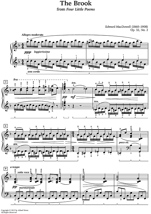 The Brook, Op. 32, No. 2