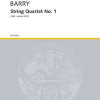 String Quartet No. 1 - Score and Parts