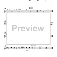 Thousand Mile Eyes - Eb Alto Sax 1