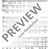 Zwei geistliche Lieder - Choral Score