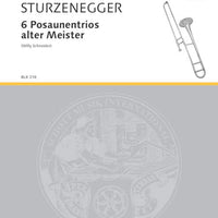 6 Posaunentrios alter Meister - Score and Parts