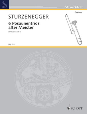 6 Posaunentrios alter Meister - Score and Parts