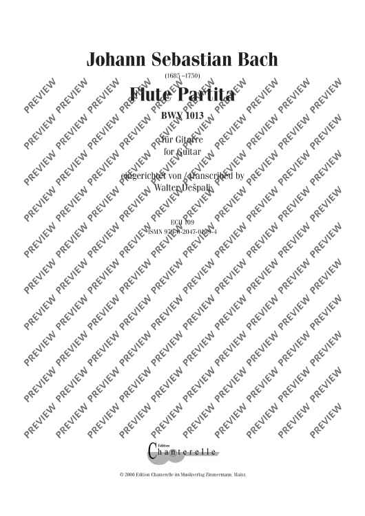 Flute Partita in A minor