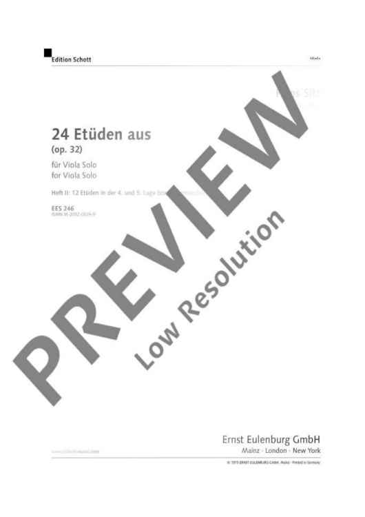 24 Etüden aus op. 32