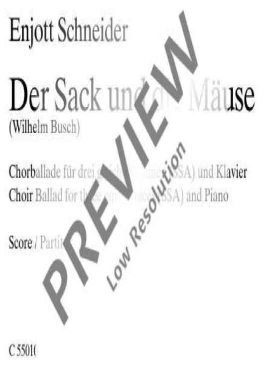 Der Sack und die Mäuse - Score