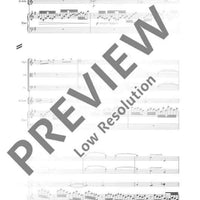 Four Preludes - Full Score