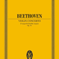 Violin Concerto D major - Full Score