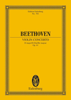 Violin Concerto D major - Full Score