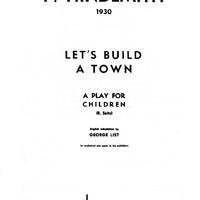 Let's build a Town - Voices (h, M, L)