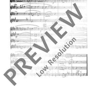 Suite en Quatuor - Full Score