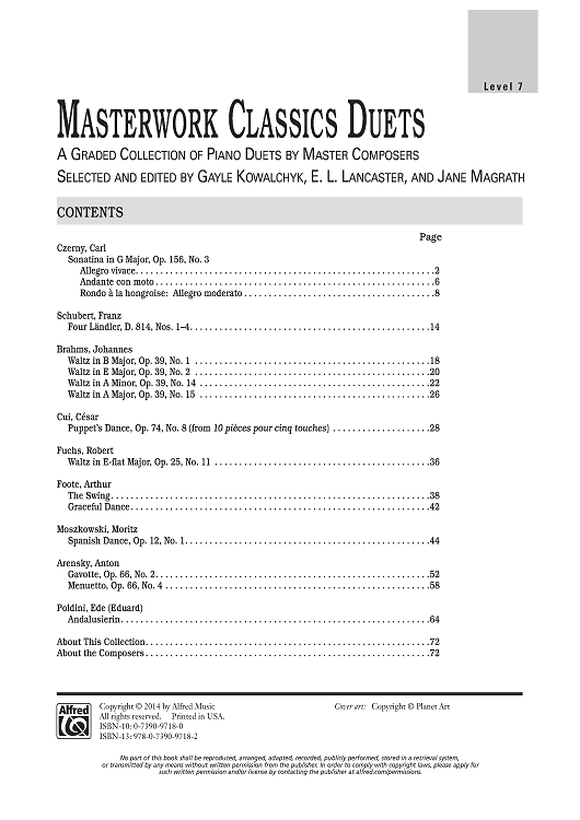 Notes and Contents - Bonus Material