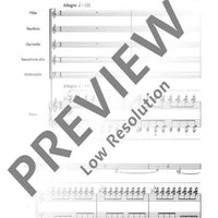 Canyon Dance n°1 - Score and Parts