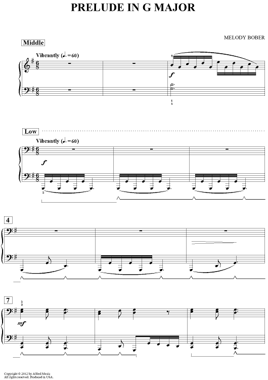 Prelude in G Major