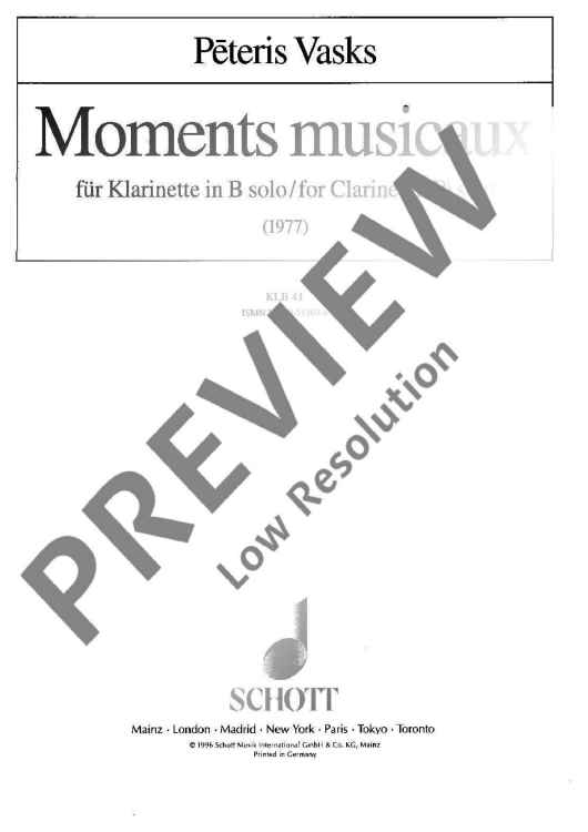 Moments musicaux