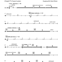 Malaguena: from the Spanish Suite ANDALUCIA - Percussion 3