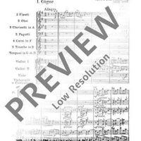 Suite No. 4 G major - Full Score