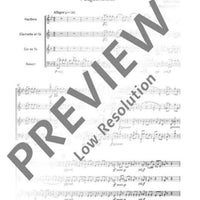 Petit quatour - Score and Parts